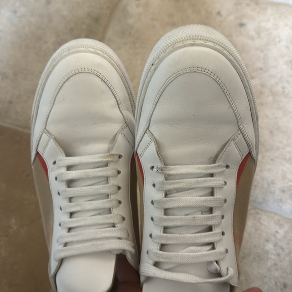 Burberry new salmond check leather sneaker - Picture 5 of 6